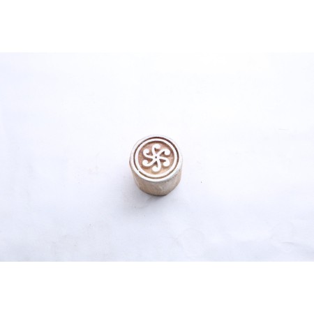 Small Round Wooden Block for Fabric Printing