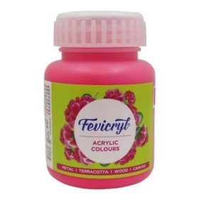 Fevicryl Pidilite Acrylic Painting Color - Pink 18 (100Ml)