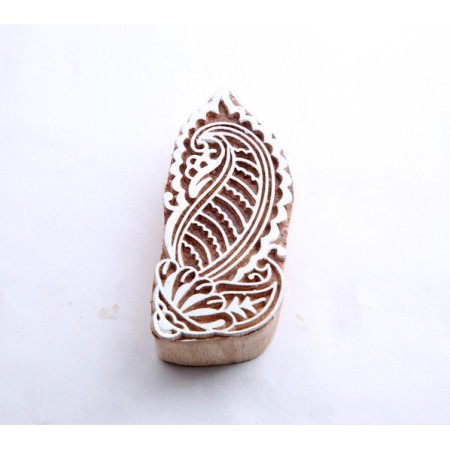 Flower wooden block for fabric printing