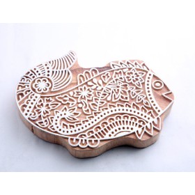 Very Big size Fish wooden block for fabric printing