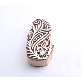 Flower wooden block for fabric printing