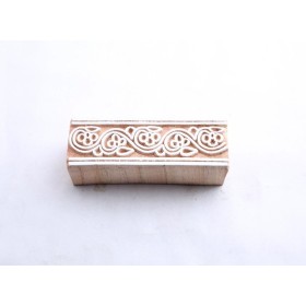 wooden block for border fabric printing