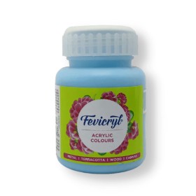 Fevicryl Teal Blue Acrylic Colour 68 (100ml)