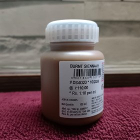 Fevicryl Pidilite Acrylic Painting Colour Burnt Sienna-01 (100Ml)