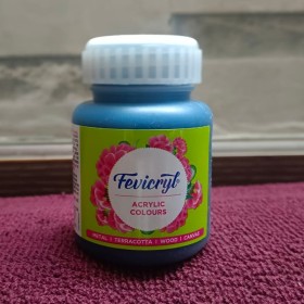 Fevicryl Pidilite Acrylic Painting Colour Turquoise Blue-22 (100Ml)