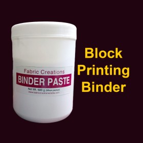 Binder Paste for Block Printing (500 g) by Fabric Creations