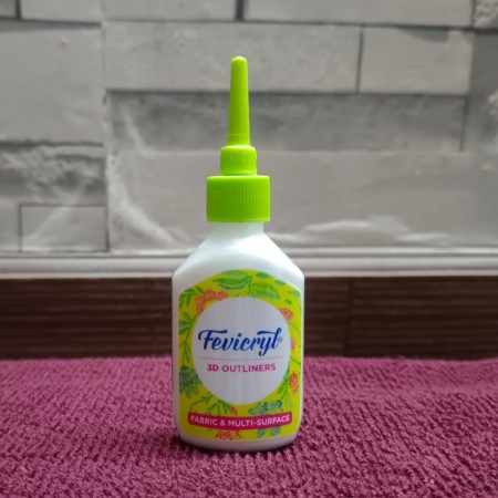 Fevircyl 3d outliner pearl metallic silver 351 (20 ml)