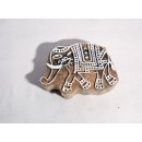 Elephant Wooden Block for Fabric