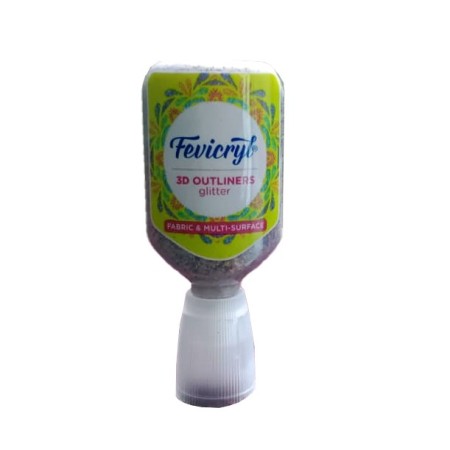 Fevicryl 3D Outliner Glitter Rangoli 407 (20ml)