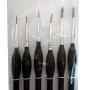 Art Asia Liner Black Brush 6 Pcs for Watercolor and Acrylic Painting