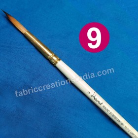 Arora Synthetic Round 9 number Paint brush for acrylic, water or poster color painting