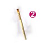 Arora Synthetic Flat 2 number Paint brush for acrylic, water or poster color painting