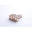 Beautiful Sparrow Wooden Block for Fabric Printing